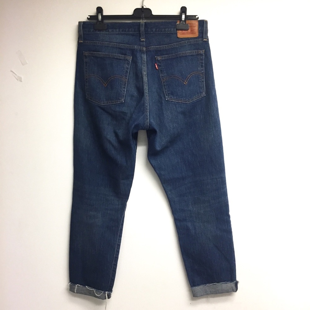 LEVI’s Wedgie Icon White Oak Cone Denim Jeans 31 - Picture 7 of 8